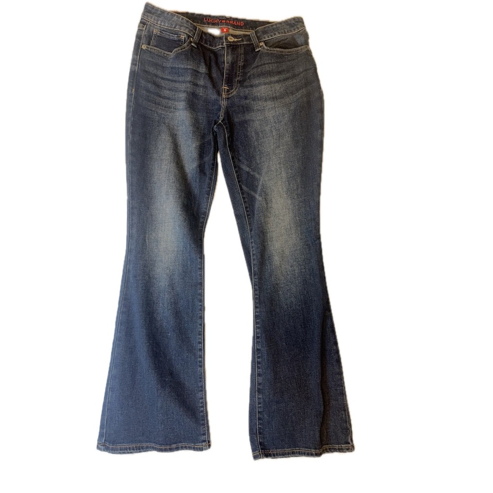 Lucky Brand Dark Blue Flare Jeans size 10